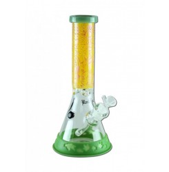 ORANGE GREEN Decepticlone Ice Bong Silicone Base